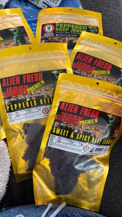 Alien beef jerky