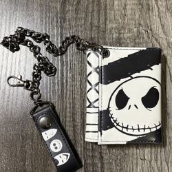 Nightmare Before Christmas Chain Wallet 