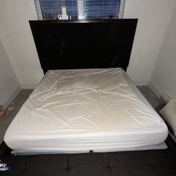 King bed frame (mattress optional)   ****Pickup only****