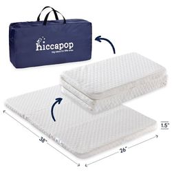 0462 hiccapop Tri-fold Pack and Play Mattress