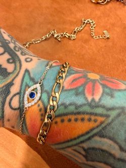 14k gold plated bracelet