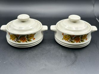 Vintage bowls with lids