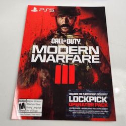 Modern Warfare 3 Digital Code