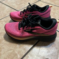 Brooks Trace 3 Pink Glow Orange 