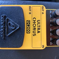 Behringer UC200 Ultra Chorus in excellent condition!