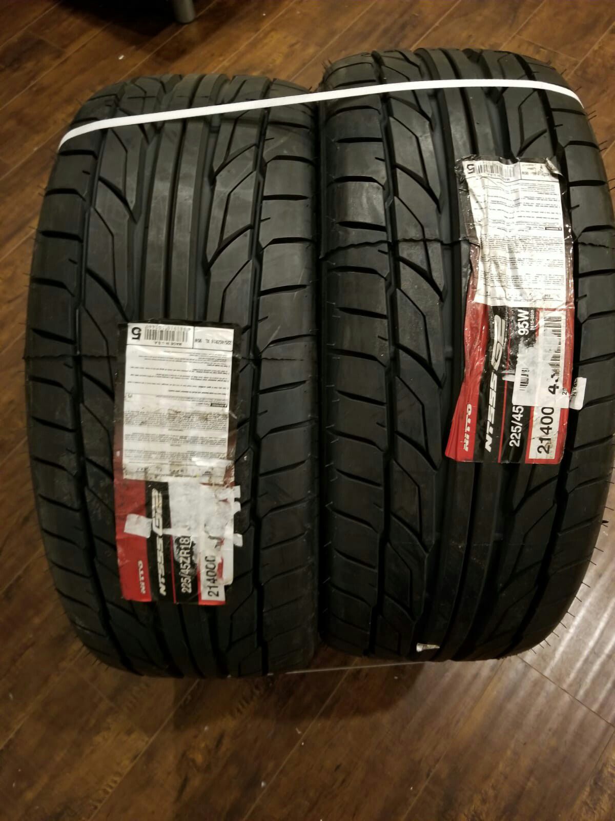 New Nitto Extreme tires 225/45/18