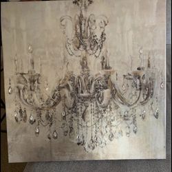 Chandelier Canvas Print