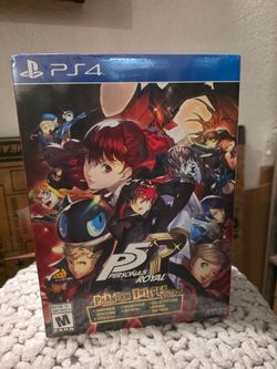 Playstation 4 and Ps5 game - Persona 5 Royal phantom thieves edition - $125