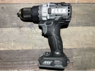 FLEX 24v 1/2" 2-Speed Hammer Drill with Turbo Mode