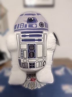 Star Wars R2-D2 Large Plush Pillow – With Tags – Disney Jay Franco