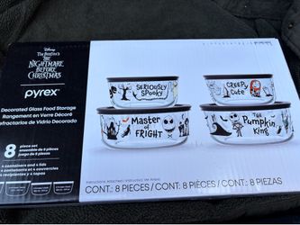 Disney Nightmare Before Christmas Pyrex bowl set