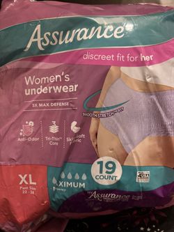 Assurance Woman's Underwear XL