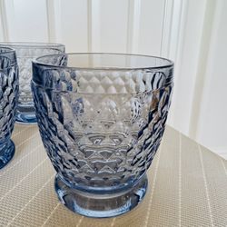 Villeroy & Boch Boston Blue glasses (set of 4) 