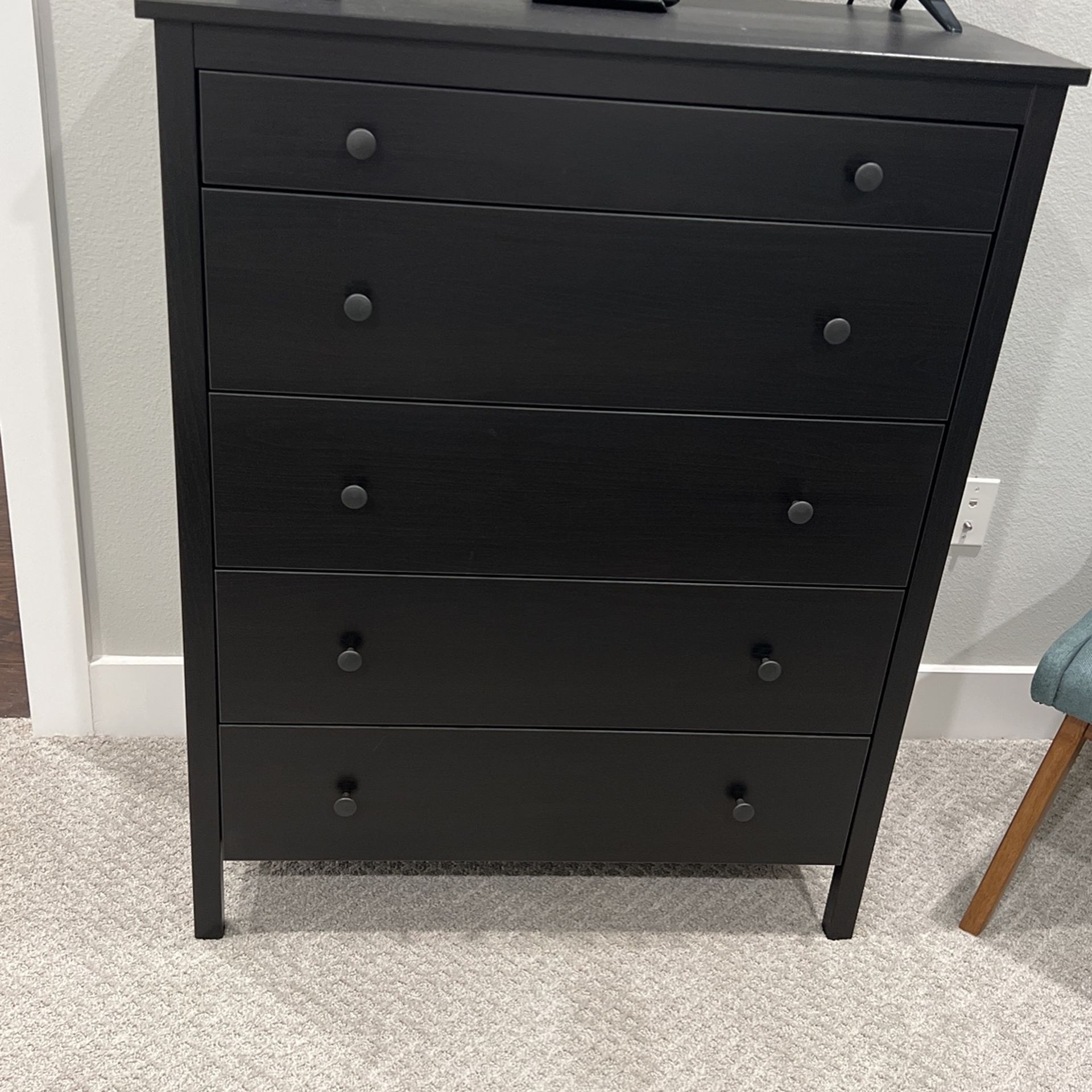 チェスト 5段 IKEA KOPPANG コッパン ブラックブラウン KOPPANG chest of 5 drawers, black-brown, 90x114 cm - IKEA