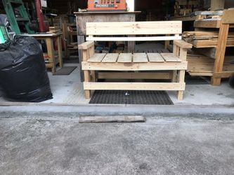 Garden Wood Bench