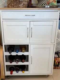 Carrito con ruedas de cocina