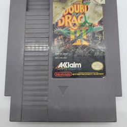 Double Dragon 3 III The Sacred Stones Acclaim Nintendo NES