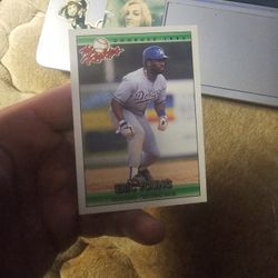Eric Young Baseball Card 