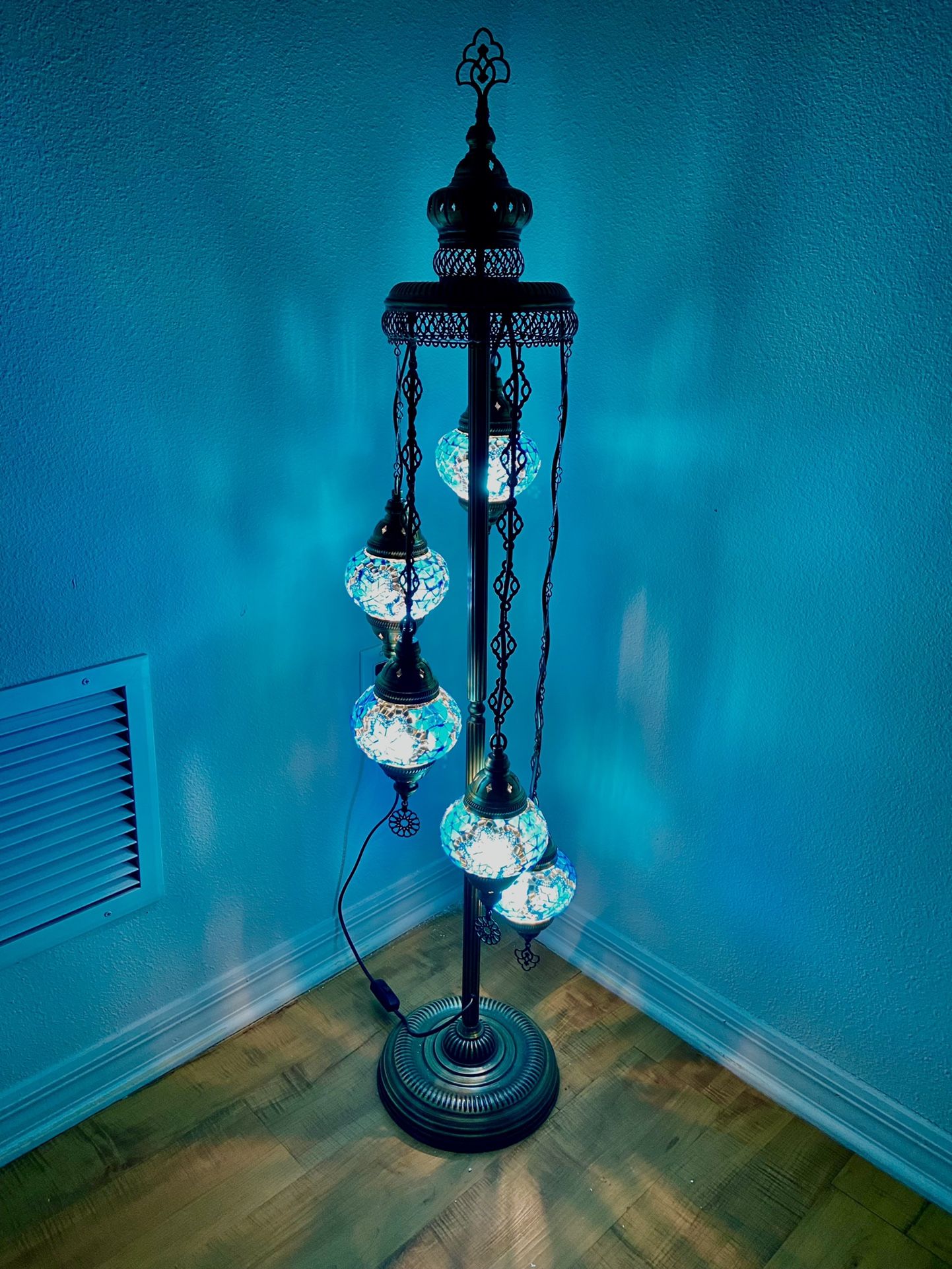 Black Friday Deals 🤑🤑🤑5 Globes Turkish Floor Lamp