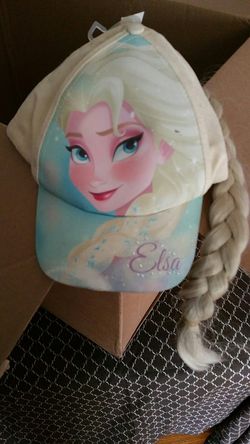 Gorra con trensa de elsa nueva