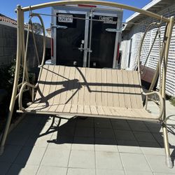 swing chair, for patio