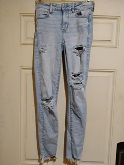 American Eagle Distressed Jeans Size 0