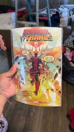 Deadpool vs Thanos Marvel Graphic Novel
