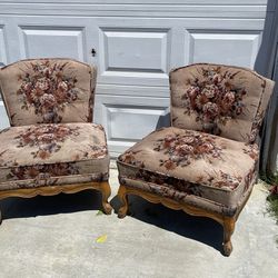  Love Seat Sofa  Chairs Vintage 