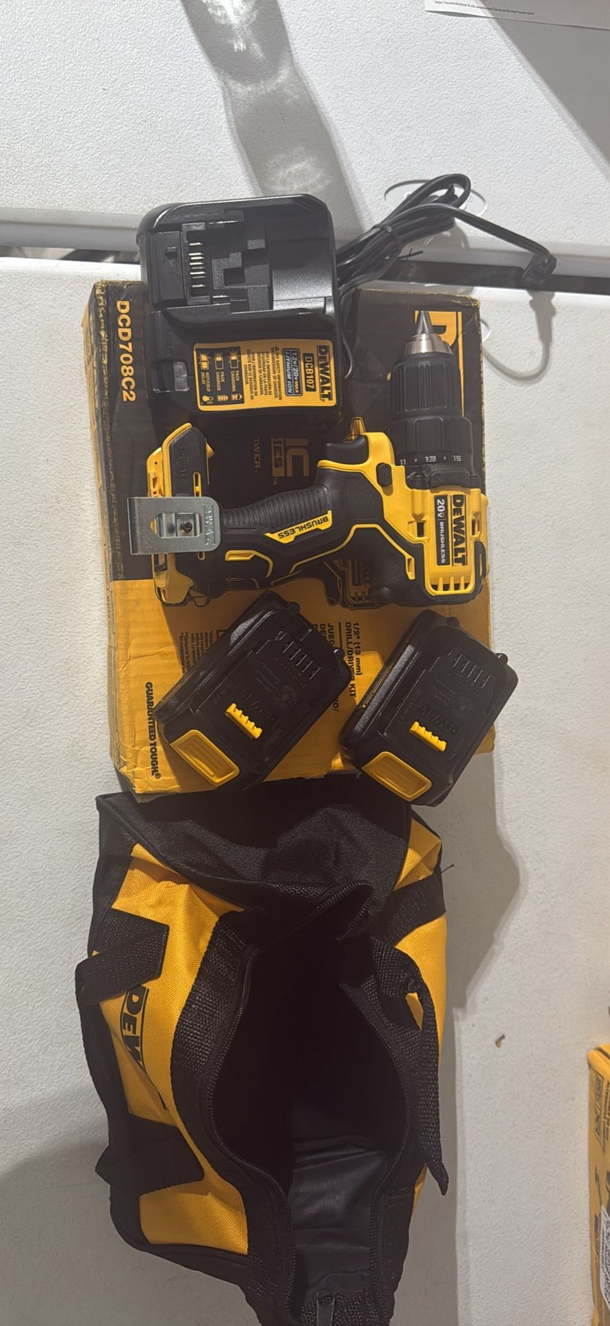 Dewalt 20V Driver Drill Kit