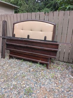 Bed and dresser