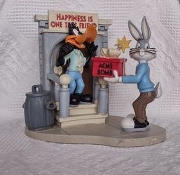 Warner Bros. Bugs Bunny & Daffy Duck "Happiness Is One True Friend"