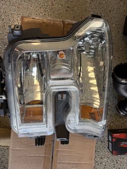 2015-2017 F150 Halogen Headlamps w/Aftermarket LED bulbs