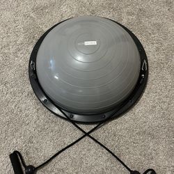 Bosu Ball With Resistance Bands