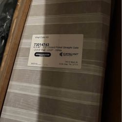 2 Brand New in Box-4ft. W x 4 ft. H White Vinyl Un-Assembled Fence Gates