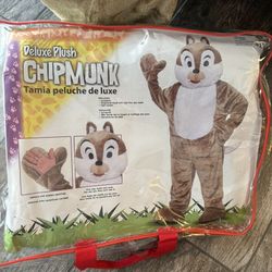 Adult's Chipmunk Mascot Costume