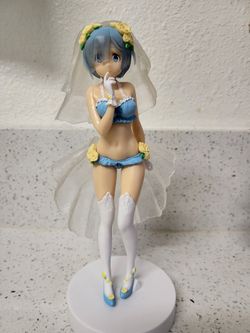 Re:Zero Rem, Ram Figures Wedding/swimsuit Outfit