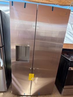 GE Stainless Steel Side-by-Side Refrigerator