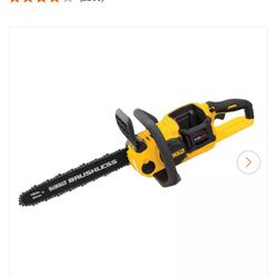 DEWALT 16 In 60 Volt Flexvolt Chainsaw 
