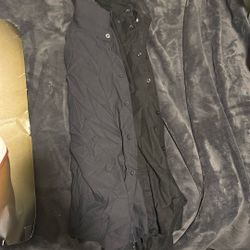 2 Black Button Down Shirts 