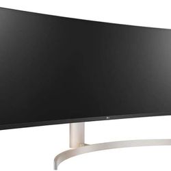 LG 49” UltraWide Monitor For Parts 