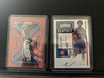 Saddiq Bey Rookie Lot