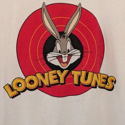 Bugs Bunny Looney Tunes Graphic Tee Size Medium 