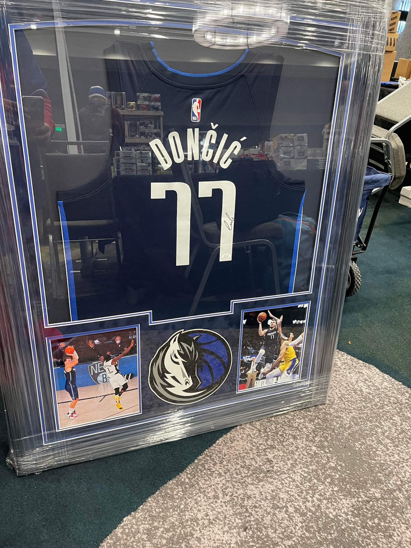 Luka Doncic Autograph jersey