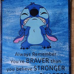 Stitch Wall Decoration 