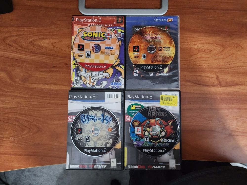 Sony Playstation 2 - PS2 Games Lot 4 Games (Disc Only)