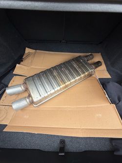 Stock s650 mustang gt resonator