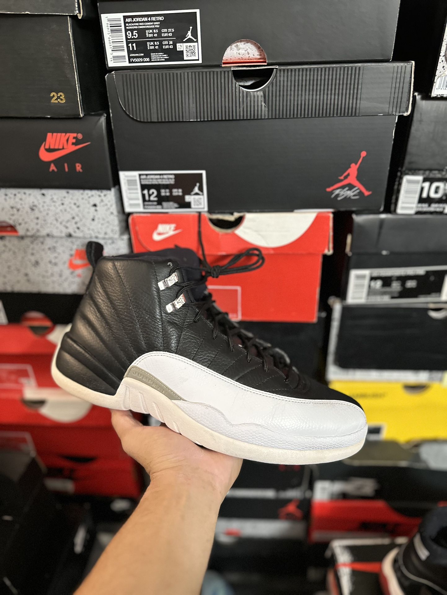 Jordan Playoff 12s size 11.5 USED But Clean