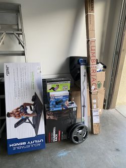 Home Gym Equipment! Brand New!