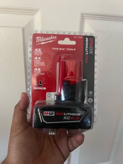 Milwaukee M12 Battery 6.0