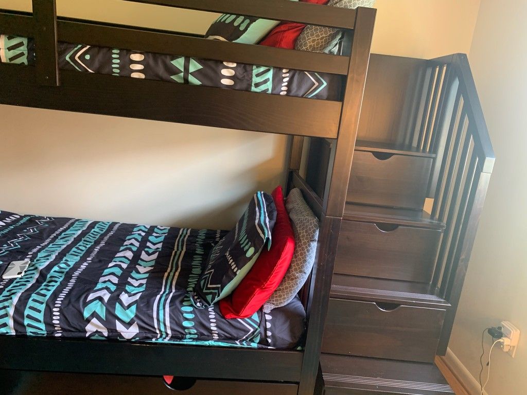 Keystone stairway bunk bed online